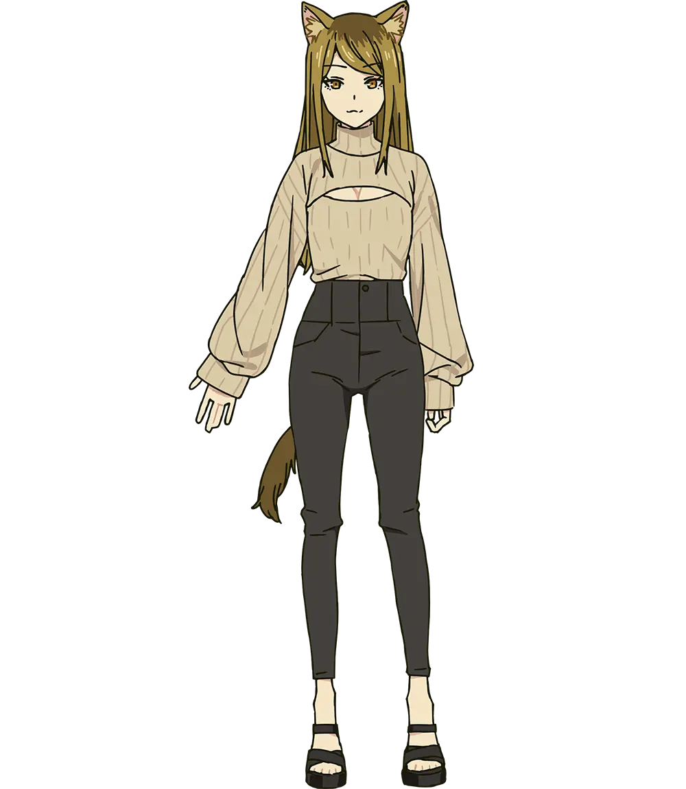 Official Kansaineko character art