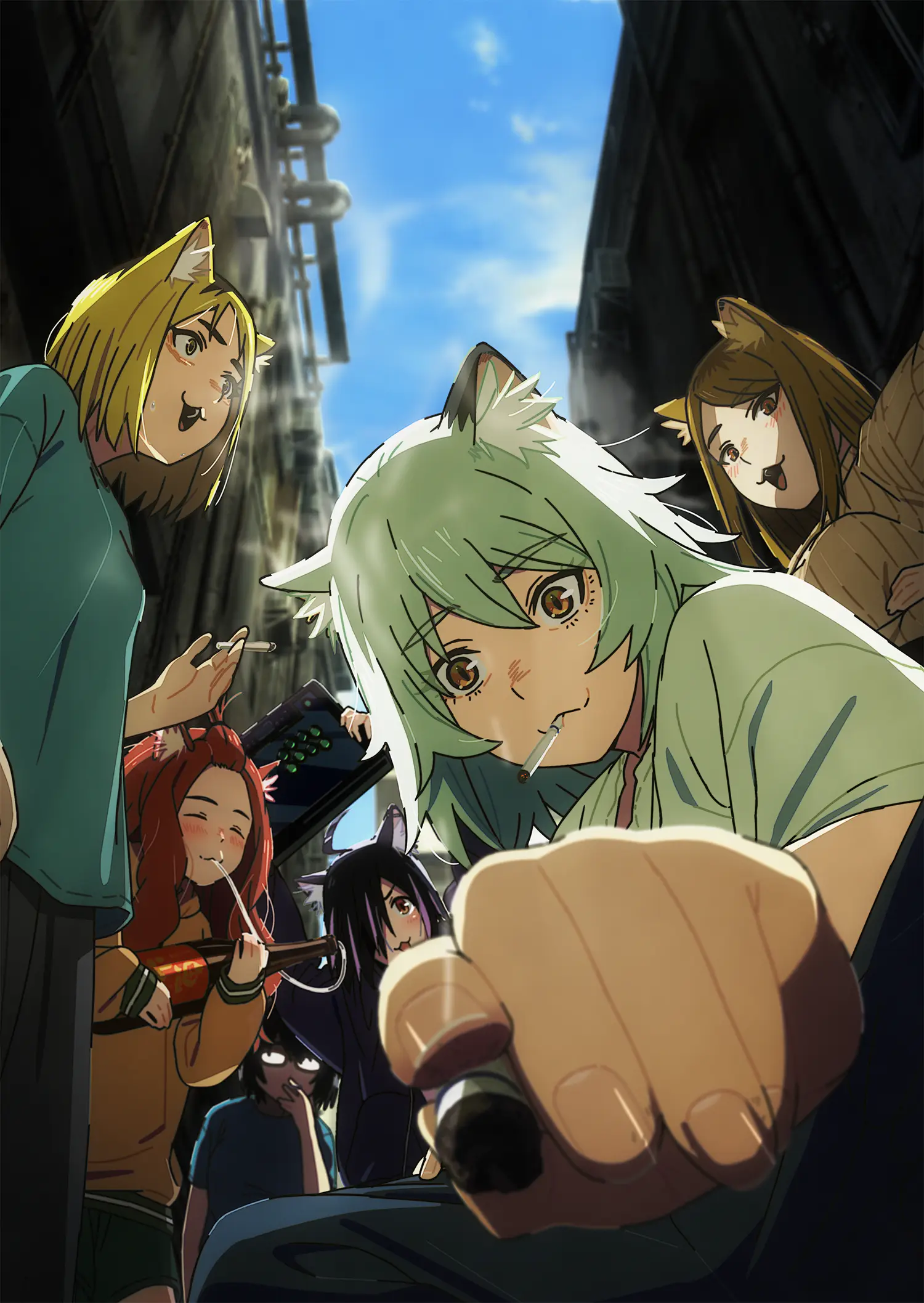Official Chainsmoker Cat first key visual